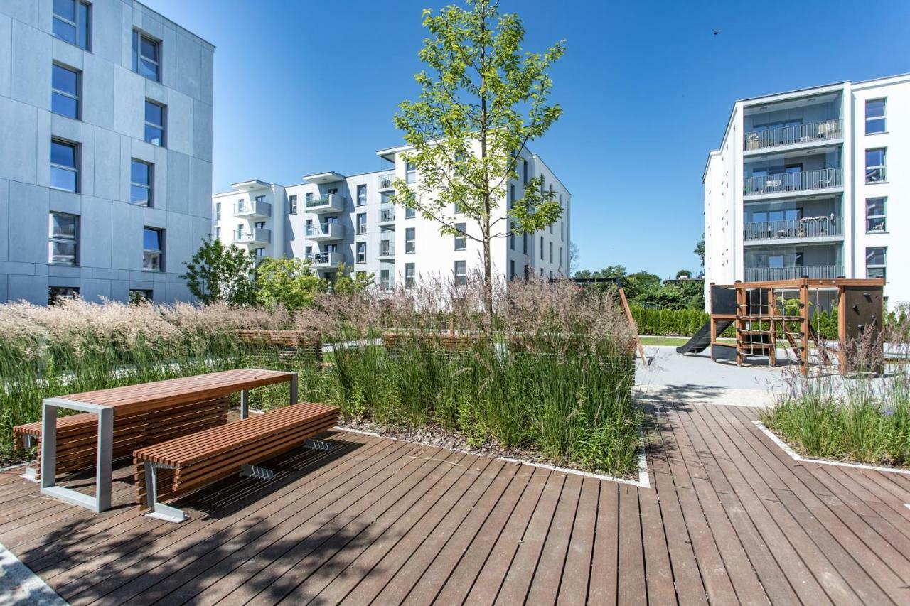 Seaside Beach 150M Do Plazy - Parking - Praia Apartments - Polsat Ergo Arena Plus Gdansk Luaran gambar