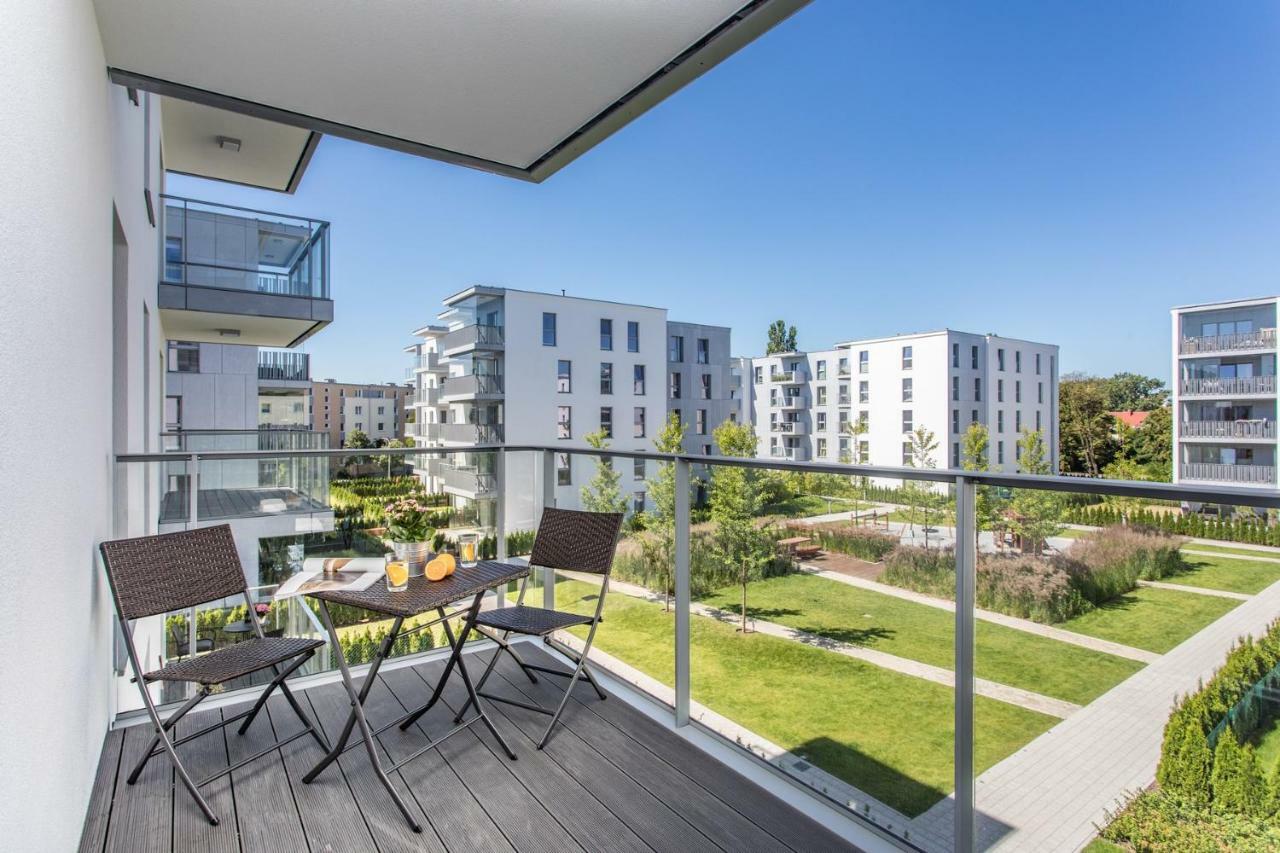 Seaside Beach 150M Do Plazy - Parking - Praia Apartments - Polsat Ergo Arena Plus Gdansk Luaran gambar